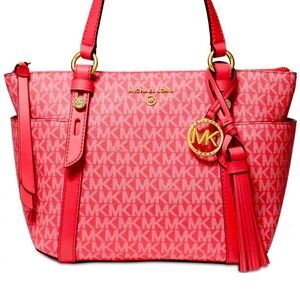 Michael Kors signature logo Sullivan tote